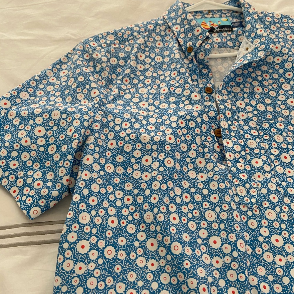 Chubbies short sleeve casual button down shirt.